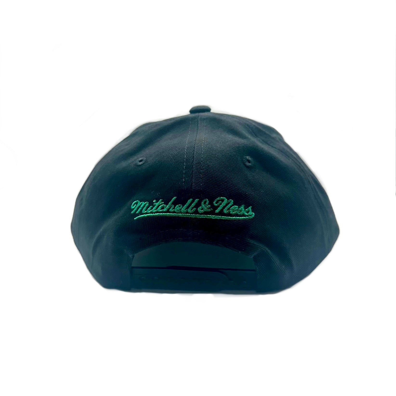 Boston Celtics Hat - Black NBA Core Classic Deadstock Snapback - Mitchell & Ness